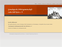 Tablet Screenshot of genealogie-solmserland.de